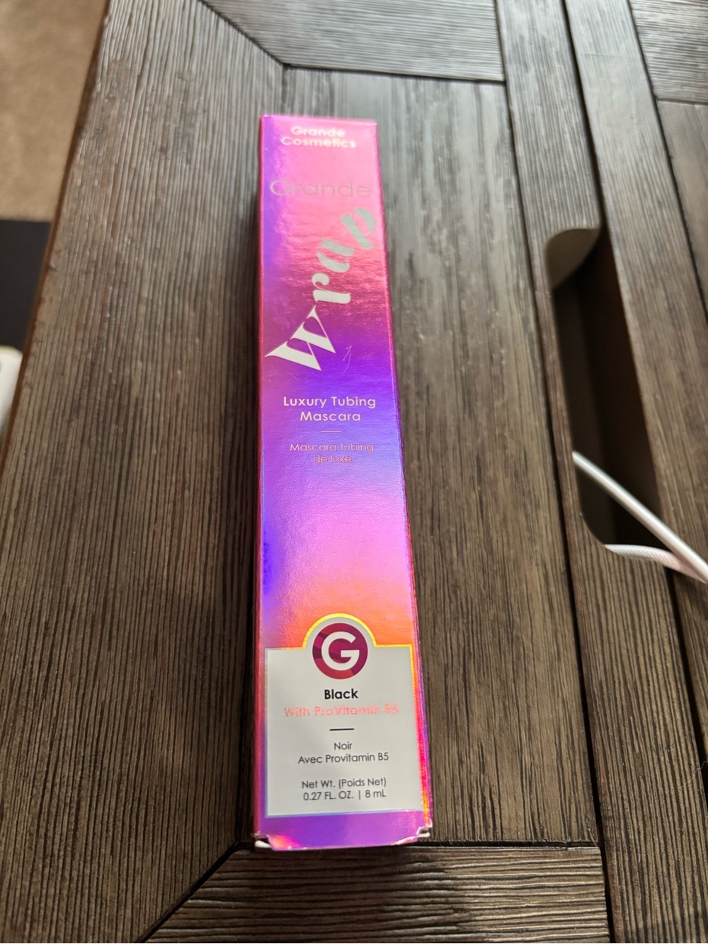 Grande Cosmetics GrandeWink Luxury Tubing Mascara — Black
